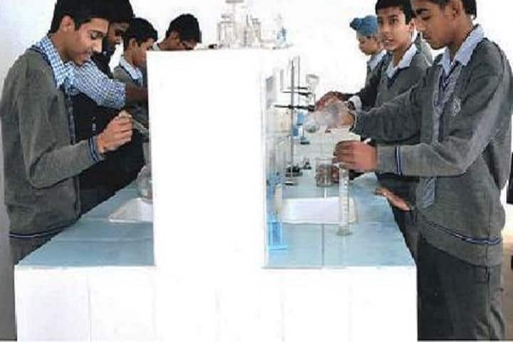 Gyandeep Model High School-Chemistry Lab