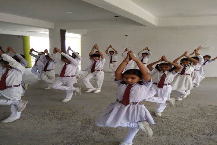 Ambition Public School-Yoga Activity