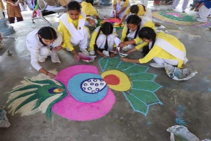 Army Public School-Rangoli