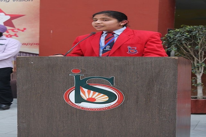Bhartiyam International School-Student Speech