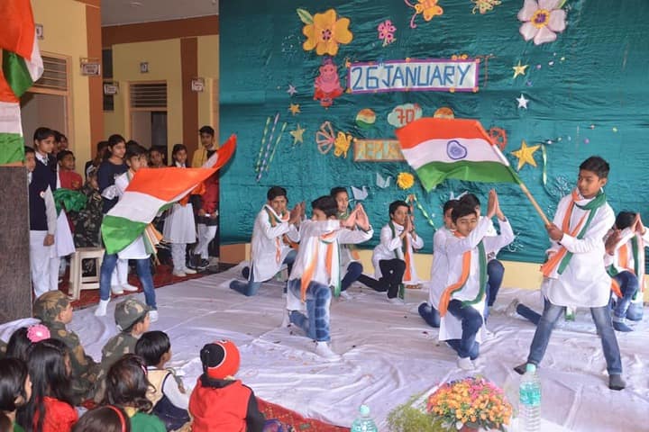 Charat Niketan Vishwa Bharti Public School-Republic Day Celebration