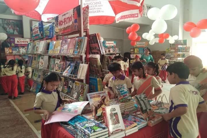 Confluence World School-Book Stall At School