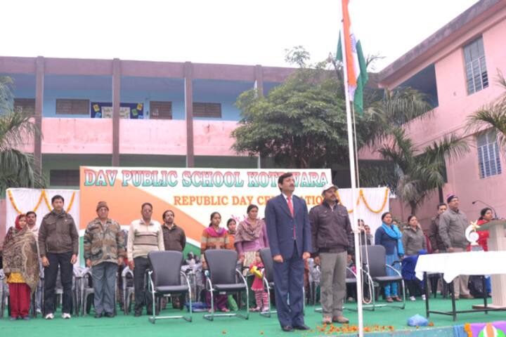 DAV Public School-Flag Hosting