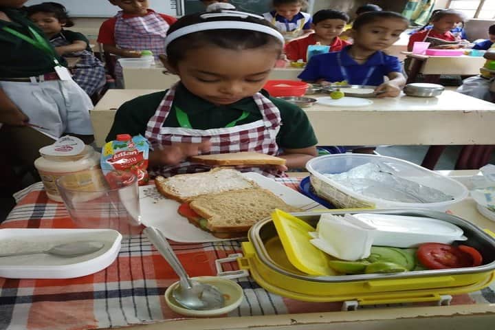 DAV Public School-Salad Making Competition