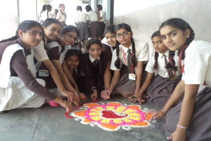 DAV Public School-Rangoli Competition