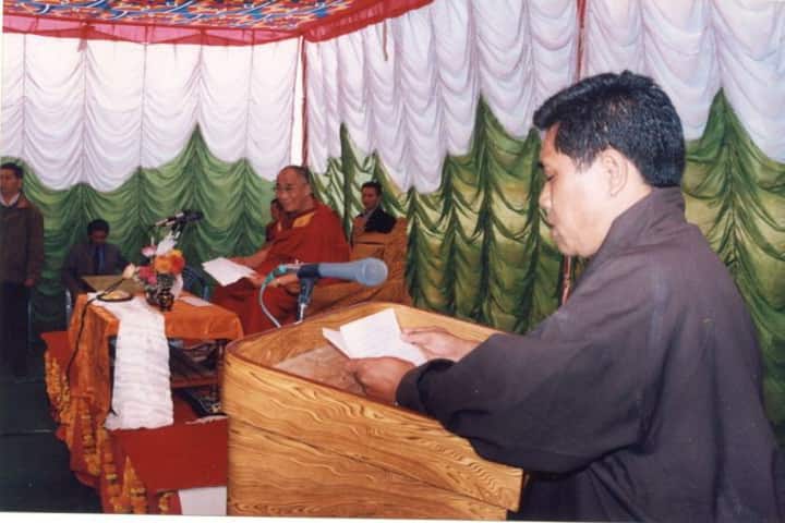Dawa Rinjue School-Dalai Lama Visit to School
