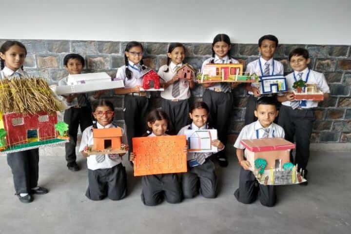 Deepti Public School-House Making Activity