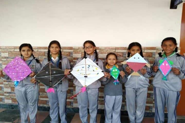 Deepti Public School-Kite Making Activity