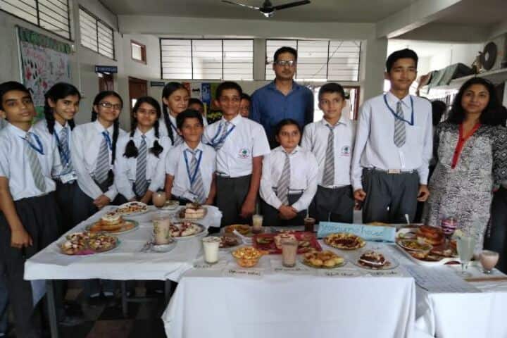 Deepti Public School-Salad Making Competition