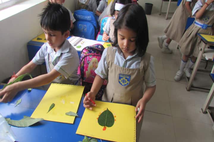 Dikshant International School-Leaf Art Competition