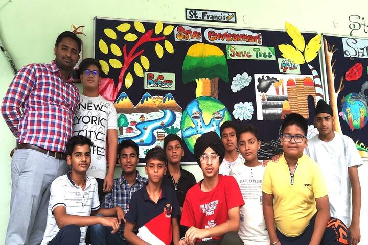 Don Bosco Public School-Board Decocration Activity