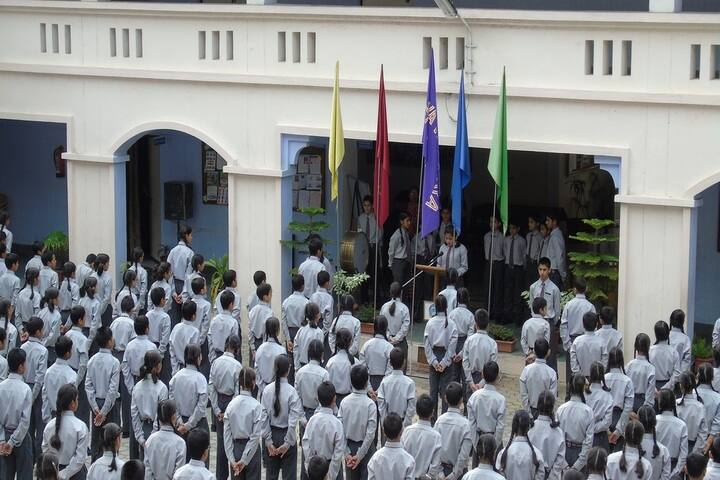 Eklavya Adarsh Awasiya Vidyalaya-Assembly
