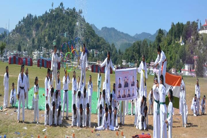 General B C Joshi Army Public School-Human Pyramid