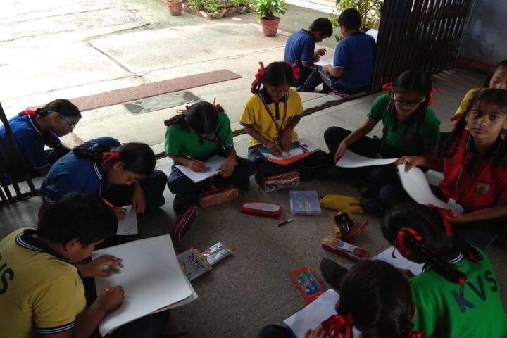 Kendriya Vidyalaya-Drawing Activity