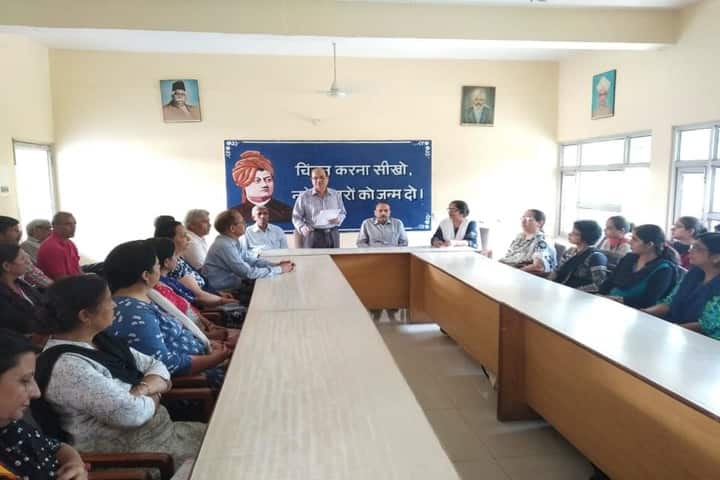 Sharda Sarvhitkari Senior Secondary School-Meeting