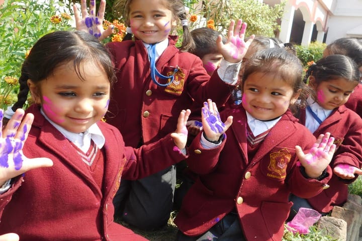 Mothers Glory Public School-Holi