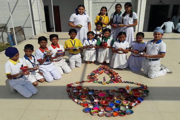 Sri Guru Gobind Singh Senior Secondary School-Rangoli