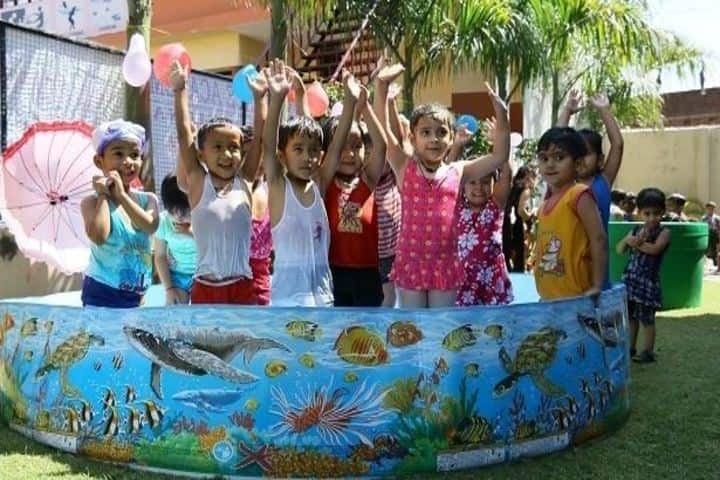 Sai Grace Academy International-Kids Pool Activity