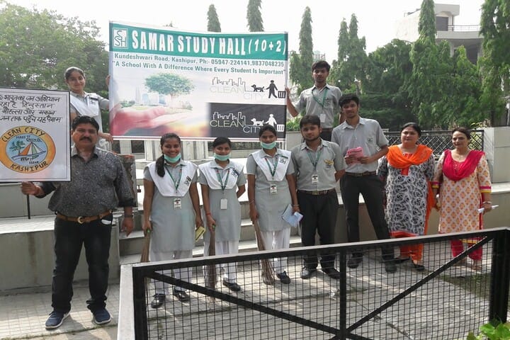Samar Study Hall Senior Secondary School-Swatch Bharat