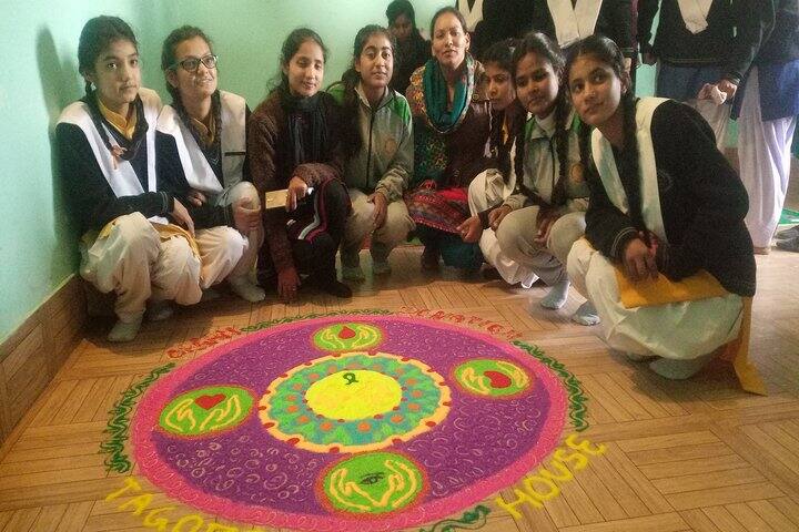 Sangam Children Academy-Rangoli