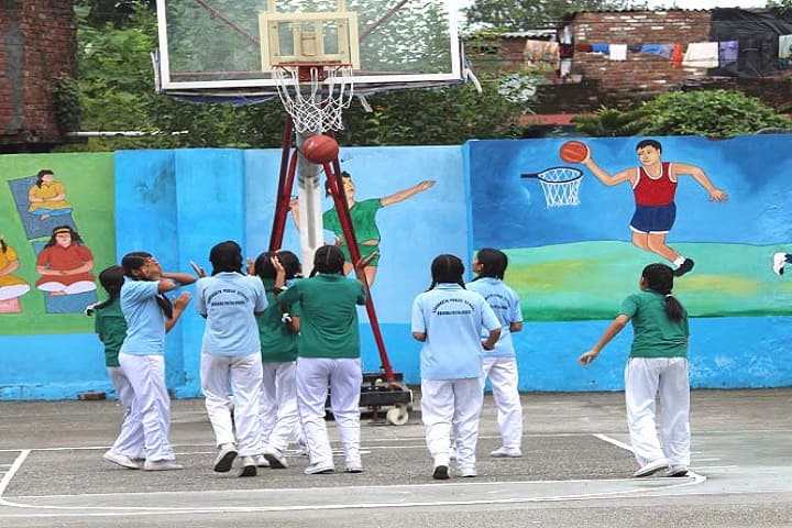 Siddharath Public School-Sports basketball