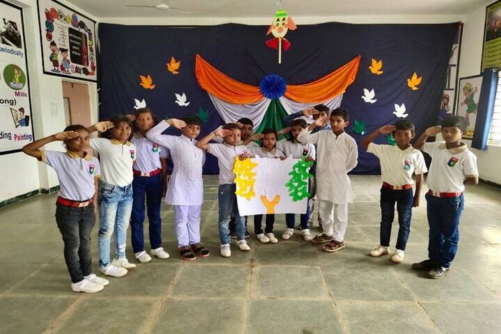 Aadeshwar Academy School Bastar-Independence Day