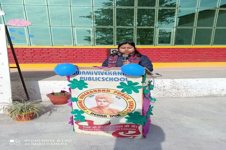 Swami Vivekanand Public School-Speech