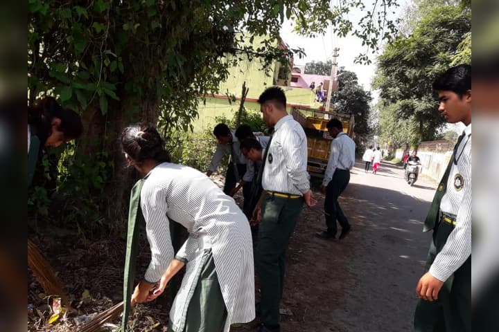 The Annfield School-Clean India Drive