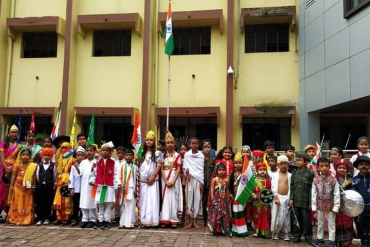 Adarsh Vidyalalya English Medium Higher Secondary School-Indepedence Day
