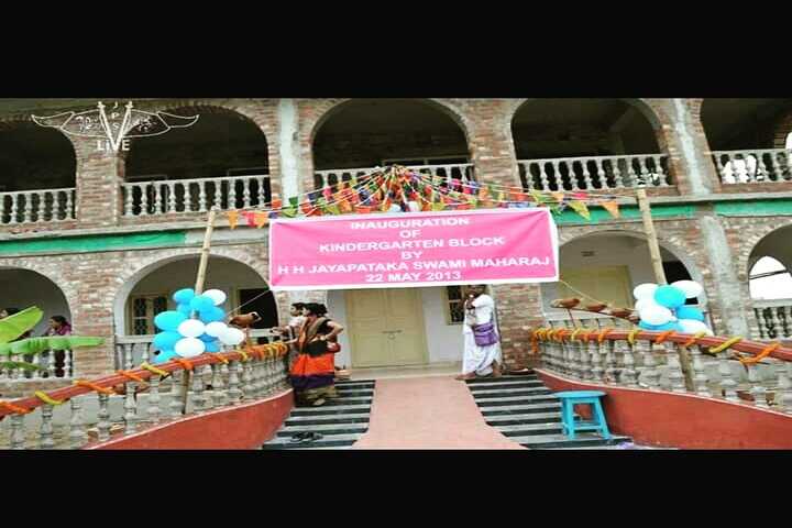 Bhaktivedanta National School-Inauguration of Kindergarten Block
