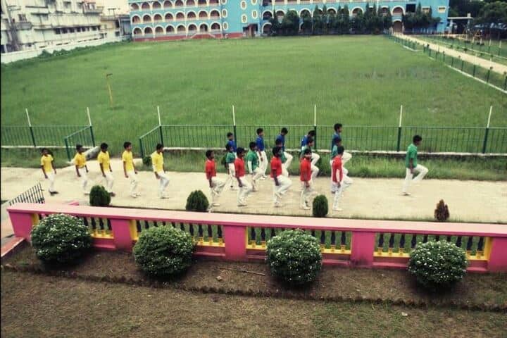 Bhaktivedanta National School-March Past