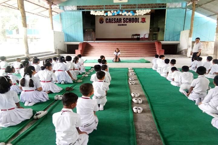 Caesar School-Yoga day