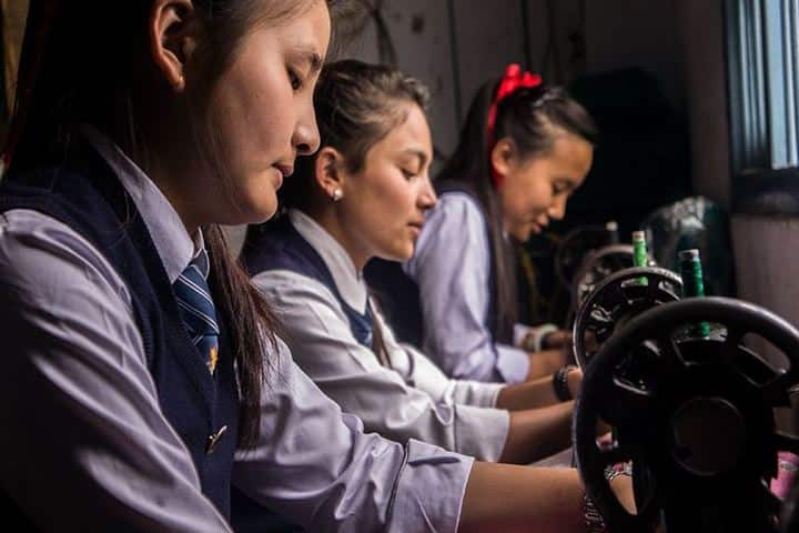 Central School For Tibetans-Designing Class