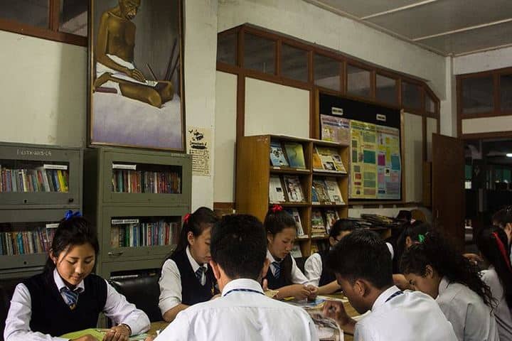 Central School For Tibetans-Library