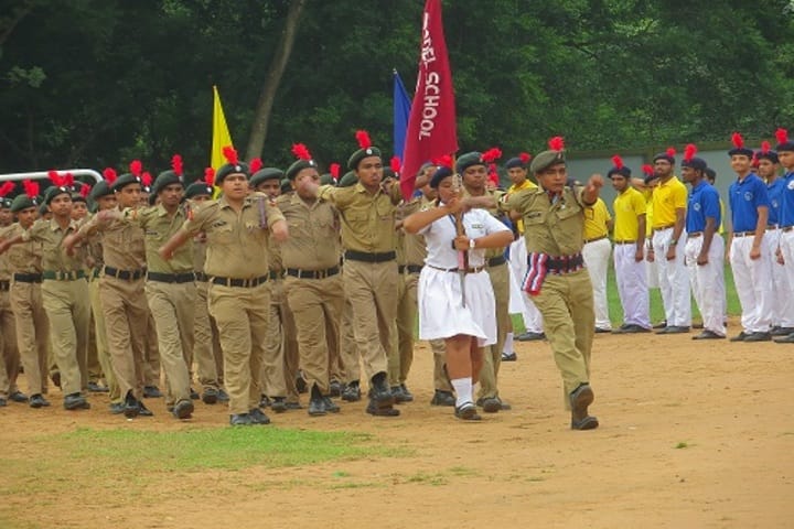D A V Model School-NCC