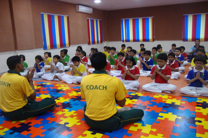 Delhi Public School-Yoga Class