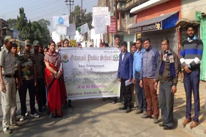 Gitanjali Public School-Save Environment camp