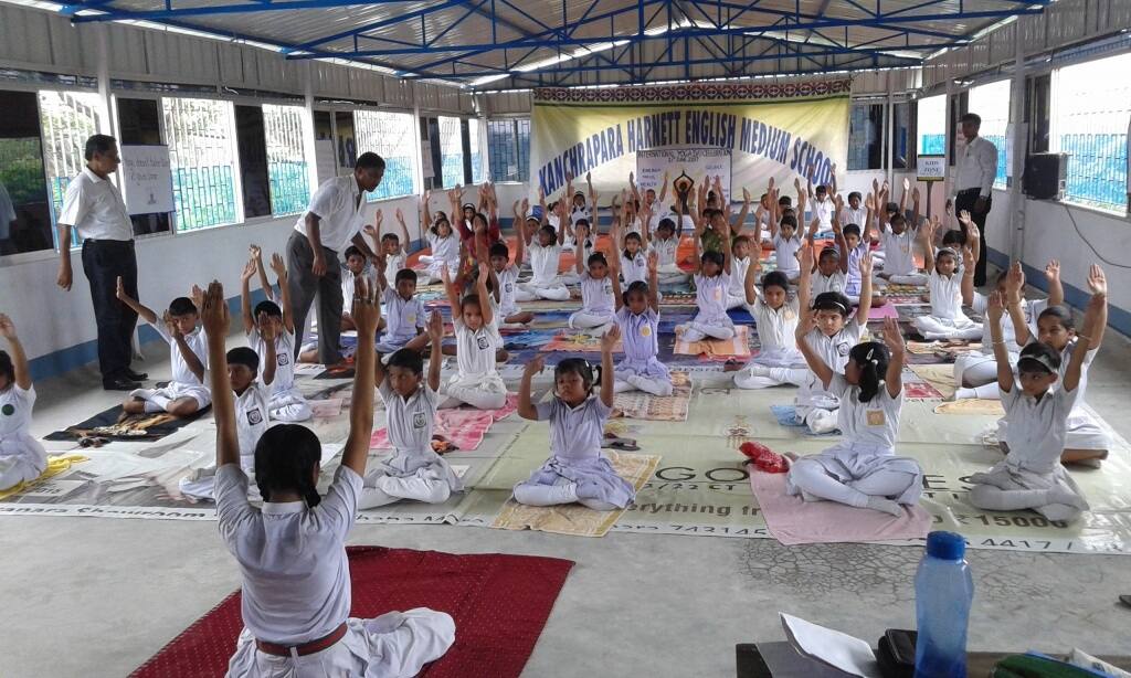 Kanchrapara Harnett English Medium School-Yoga