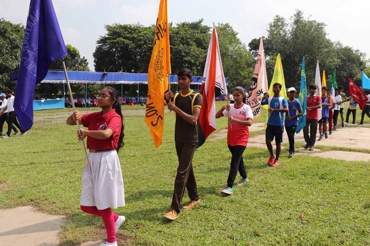 Kanchrapara Harnett English Medium School-Sports Day Celebration