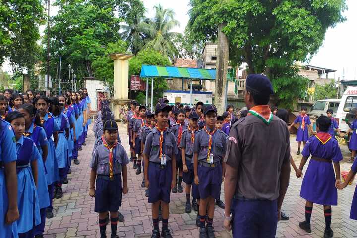 CUB, BUL BUL, JRC(Primary) going up Ceremony and SCOUT, GUIDE, JRC (Higher)  welcoming function is celebrated in our school. - Sairam Schools | Sairam  Matriculation Hr. Sec. School | Thiruthuraipoondi