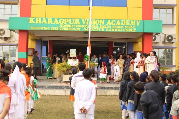 Kharagpur Vision Academy-Republic Day Celebrations