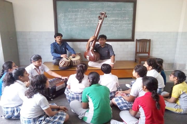 Mahadevi Birla World Academy-Music class
