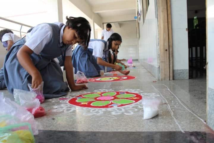 Campion School-Rangoli Competition