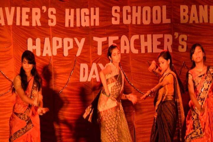 St Xaviers High School-Teachers day