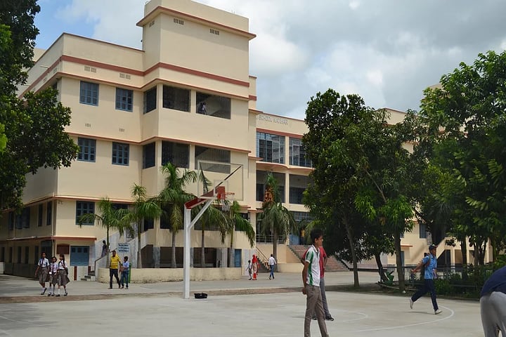 Don Bosco School-Campus-View with playground