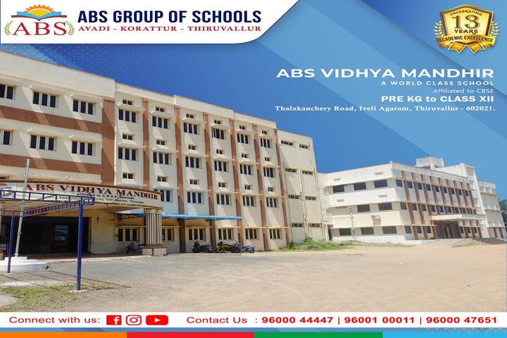 ABS Global Smart School, Korattur, Chennai: Admission, Fee, Affiliation