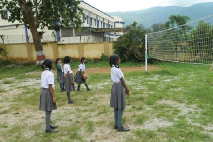 DAV Public School-Throw Ball