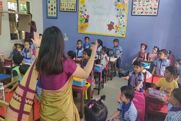 Seventh Day Adventist High School-Classroom with teacher