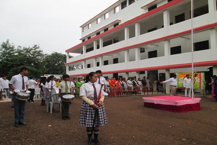 Amarjyoti Saraswati International School-Campus View With Events