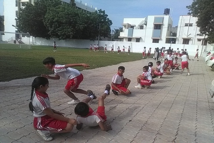Amarjyoti Saraswati International School-Sports kho kho
